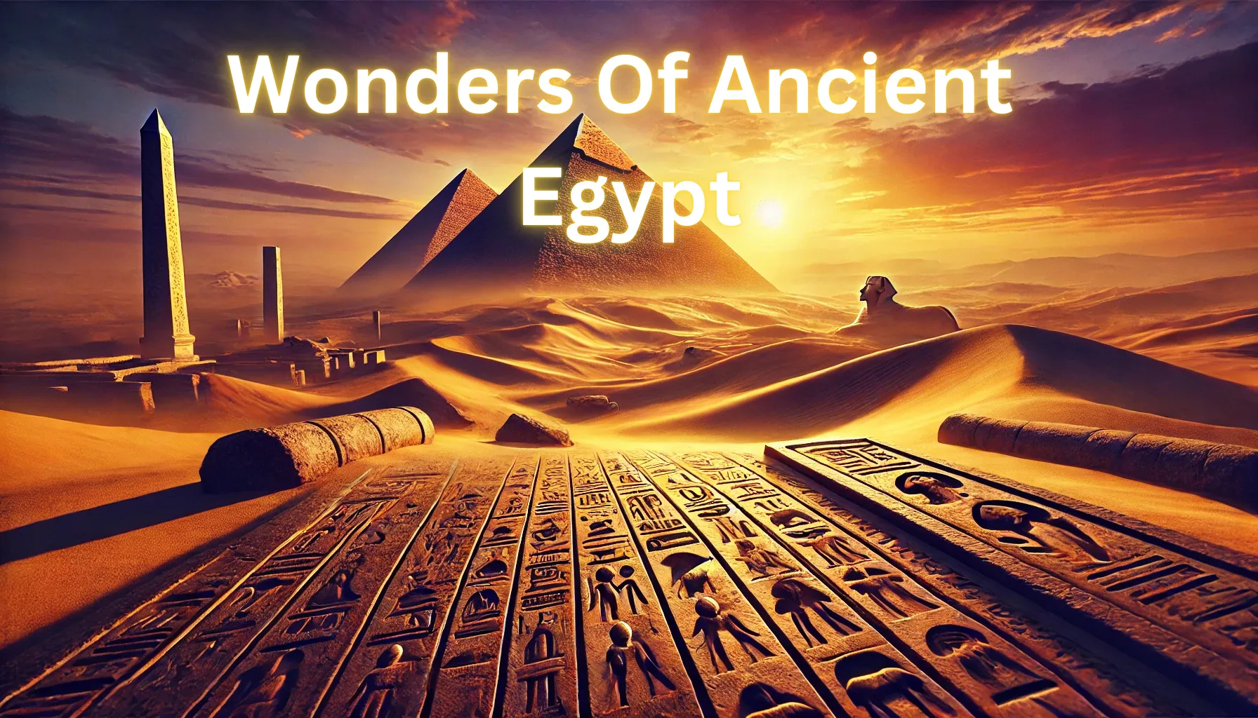 Wonders of Ancient Egypt Logo